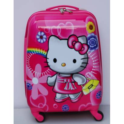 DECIJI KOFERI VELIKI MOD.22 Hello Kitty sa torbicom