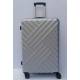 Set kofera 2u1 Srednji i Veliki ABS 8010 SREBRNI +POKLON navlaka