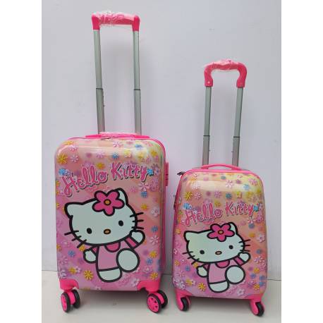 DECIJI KOFERI SET 2U1 MOD.16 HELLO KITTY BEBA