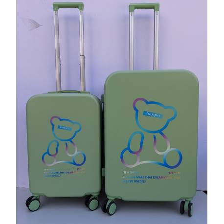 SET KOFERA 2U1 POLIPROPILEN  mod.HAPPY MEDA  H I T