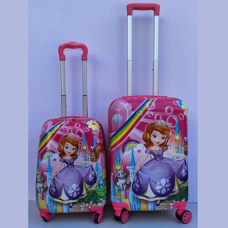 DECIJI KOFERI SET 2U1 MOD.35 PRINCEZA SOFIJA SA DUGOM