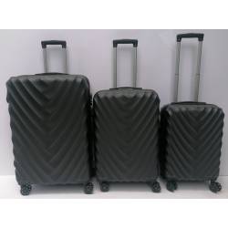 SET KOFERA 3U1 ABS 8006 crni