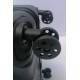 Set kofera 2u1 Srednji i Veliki ABS 8006 CRNI +POKLON navlaka