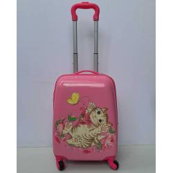 Deciji Kofer srednji MOD.38 ROZE MACKA