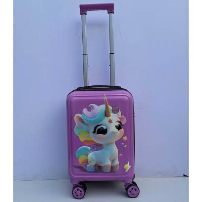 Deciji Kofer srednji MOD.60 JEDNOROG LJUBICASTI