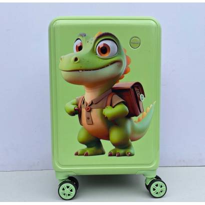 DECIJI KOFERI VELIKI MOD. 64 KROKODIL ZELENI