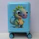 Deciji Kofer srednji MOD.65 DINOSAURUS PLAVI