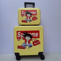Deciji Koferi set vucilica+torba mod.56 Supreme Goku zuti