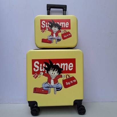 Deciji Koferi set vucilica+torba mod.56 Supreme Goku zuti