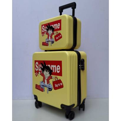 Deciji Koferi set vucilica+torba mod.56 Supreme Goku zuti