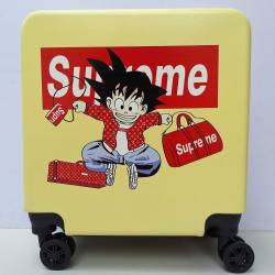 Deciji veliki kofer vucilica mod.56 Supreme Goku zuti