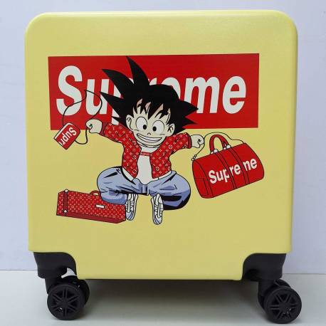 Deciji veliki kofer vucilica mod.56 Supreme Goku zuti
