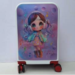 Deciji veliki kofer 3D nalepnica mod.81 Princeza