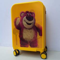 Deciji veliki kofer 3D nalepnica mod. 82 Meda zuti