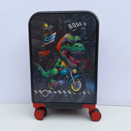 Deciji veliki kofer 3D nalepnica mod.84 Dinosaurus decak