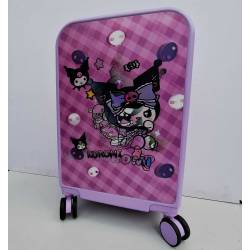 Deciji veliki kofer 3D nalepnica mod.85 Kuromi ljubicasti