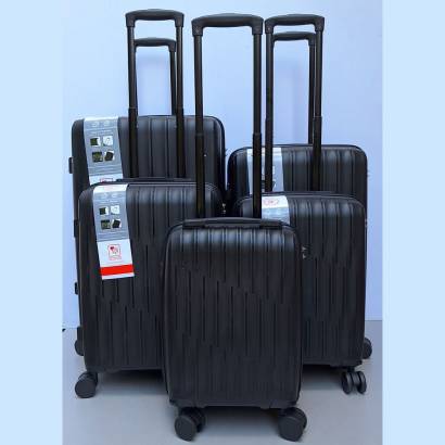 Set Kofera 5u1 Polipropilen PP8022 crni