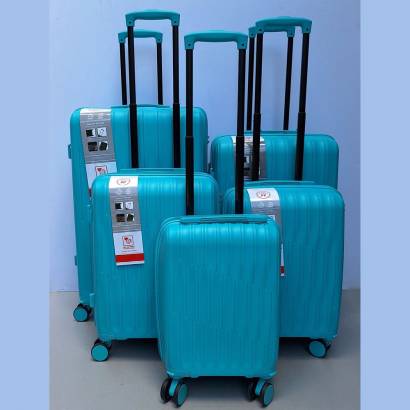 Set Kofera 5u1 Polipropilen PP8022 tirkizni