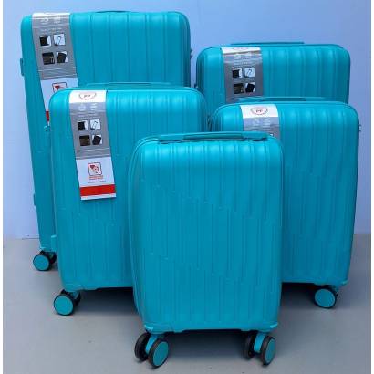 Set Kofera 5u1 Polipropilen PP8022 tirkizni