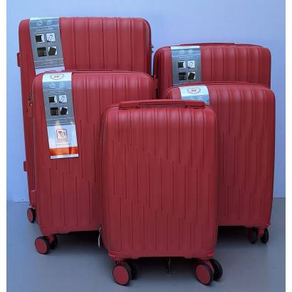 Set Kofera 5u1 Polipropilen PP8022 kajsija