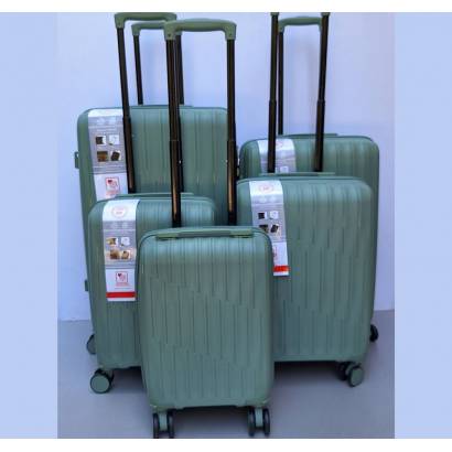 Set Kofera 5u1 Polipropilen PP8022 zeleni