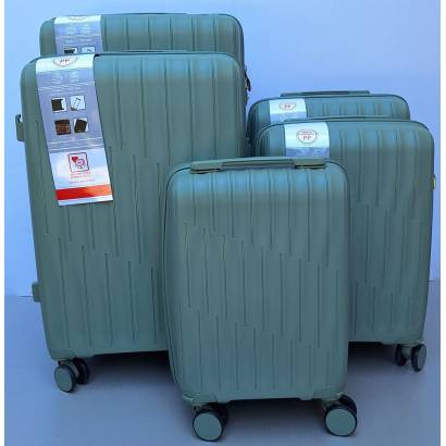 Set Kofera 5u1 Polipropilen PP8022 zeleni
