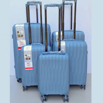 Set Kofera 5u1 Polipropilen PP8022 svetlo plavi
