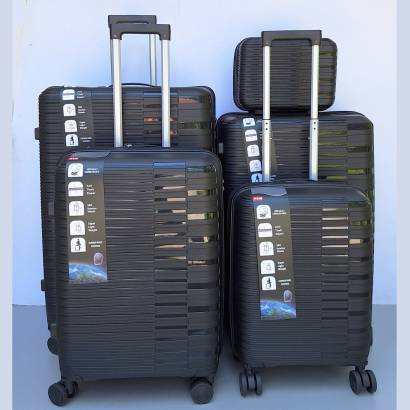 Set Kofera 5u1 Polipropilen PP803 crni