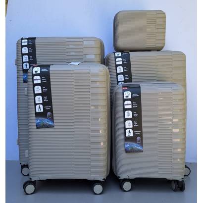 Set Kofera 5u1 Polipropilen PP803 krem