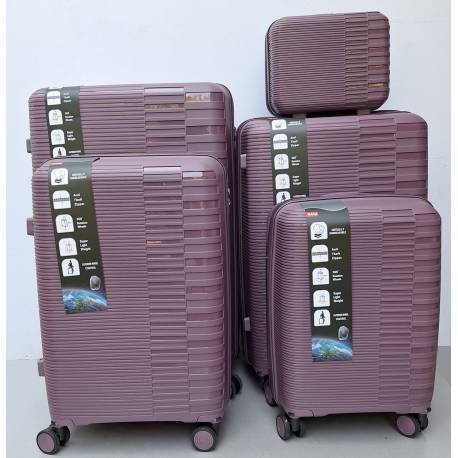 Set Kofera 5u1 Polipropilen PP803 ljubicasti
