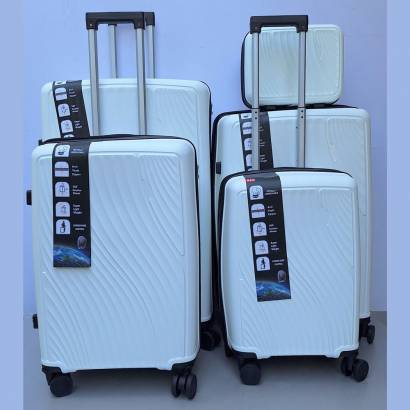 Set Kofera 5u1 Polipropilen PP101 beli