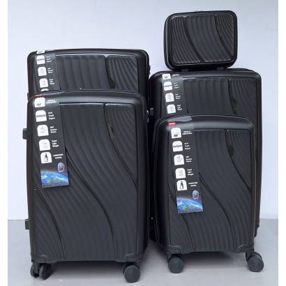 Set Kofera 5u1 Polipropilen PP101 crni