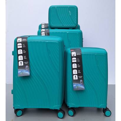 Set Kofera 5u1 Polipropilen PP101 tamno zeleni