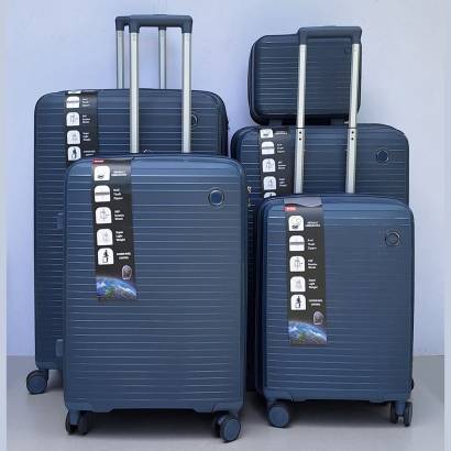 Set Kofera 5u1 Polipropilen PP166 teget