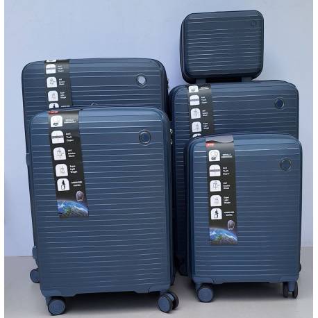 Set Kofera 5u1 Polipropilen PP166 teget