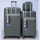 Set Kofera 5u1 Polipropilen PP166 maslinasti