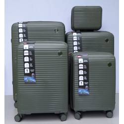 Set Kofera 5u1 Polipropilen PP166 maslinasti