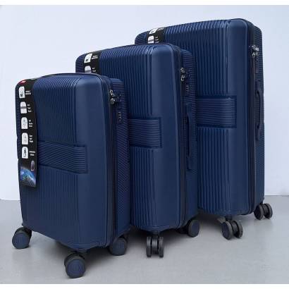 Set Kofera 3u1 Polipropilen PP001 teget