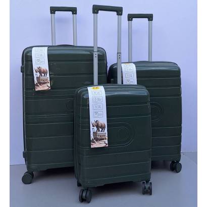 Set Kofera 3u1 Polipropilen PP095 maslinasti