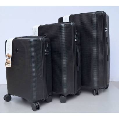 Set Kofera 3u1 Polipropilen PP098 crni