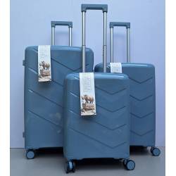 Set Kofera 3u1 Polipropilen PP102 svetlo plavi