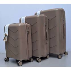 Set Kofera 3u1 Polipropilen PP102 zlatni