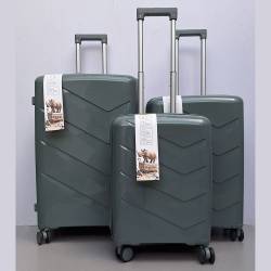 Set Kofera 3u1 Polipropilen PP102 sivi