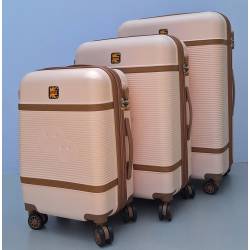 Set Kofera 3u1 Premijum Polikarbonat 027 roze