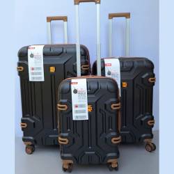 Set Kofera 3u1 Premijum Polikarbonat 025 crni