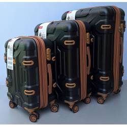 Set Kofera 3u1 Premijum Polikarbonat 025 crni