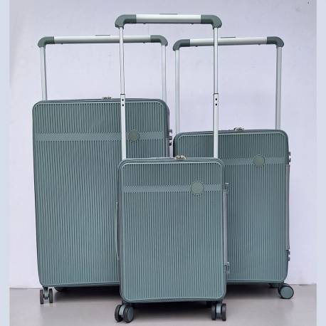 Set Kofera 3u1 PP807 tamno sivi  - široka ručka
