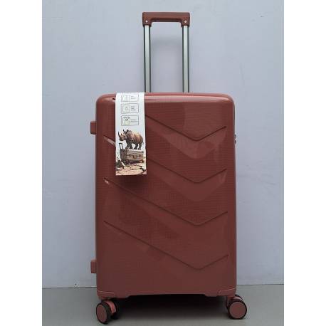 Srednji kofer Polipropilen PP102 tamno roze
