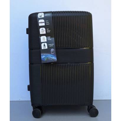 Srednji kofer Polipropilen PP001 crni