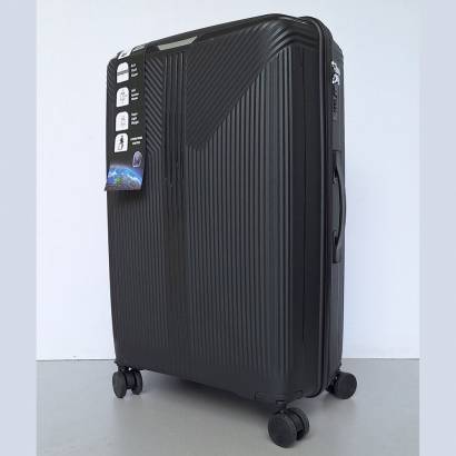 Srednji kofer Polipropilen PP801 crni